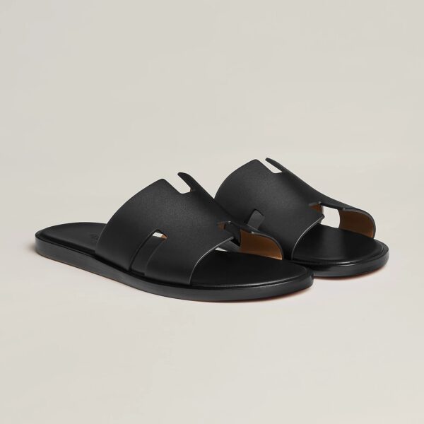 Hermes izmir slippers zwart