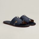 Hermes izmir slippers marine blauw