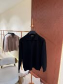 Loro piana Cashmere Polo Sweater Gebroken Wit