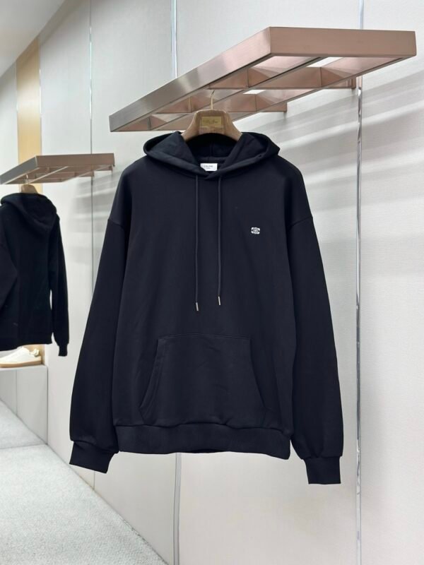 Celine Hoodie Zwart Kleine logo