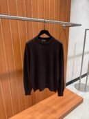 Loro Piana Baby Cashmere Sweater Donker Bruin