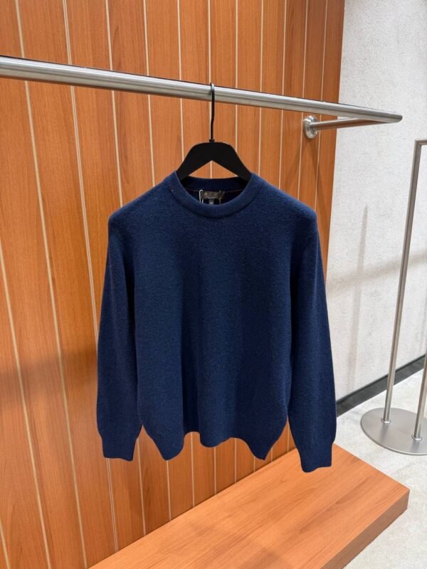 Loro Piana Baby Cashmere Sweater Donker Blauw