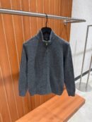 Loro Piana Baby Cashmere Vest Donker Grijs